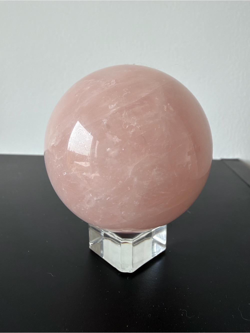 Rose Quartz Crystal Sphere